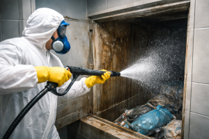 Limpieza técnica de shaft de basura